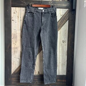 Abercrombie & Fitch black The Mom High Rise jeans size 27